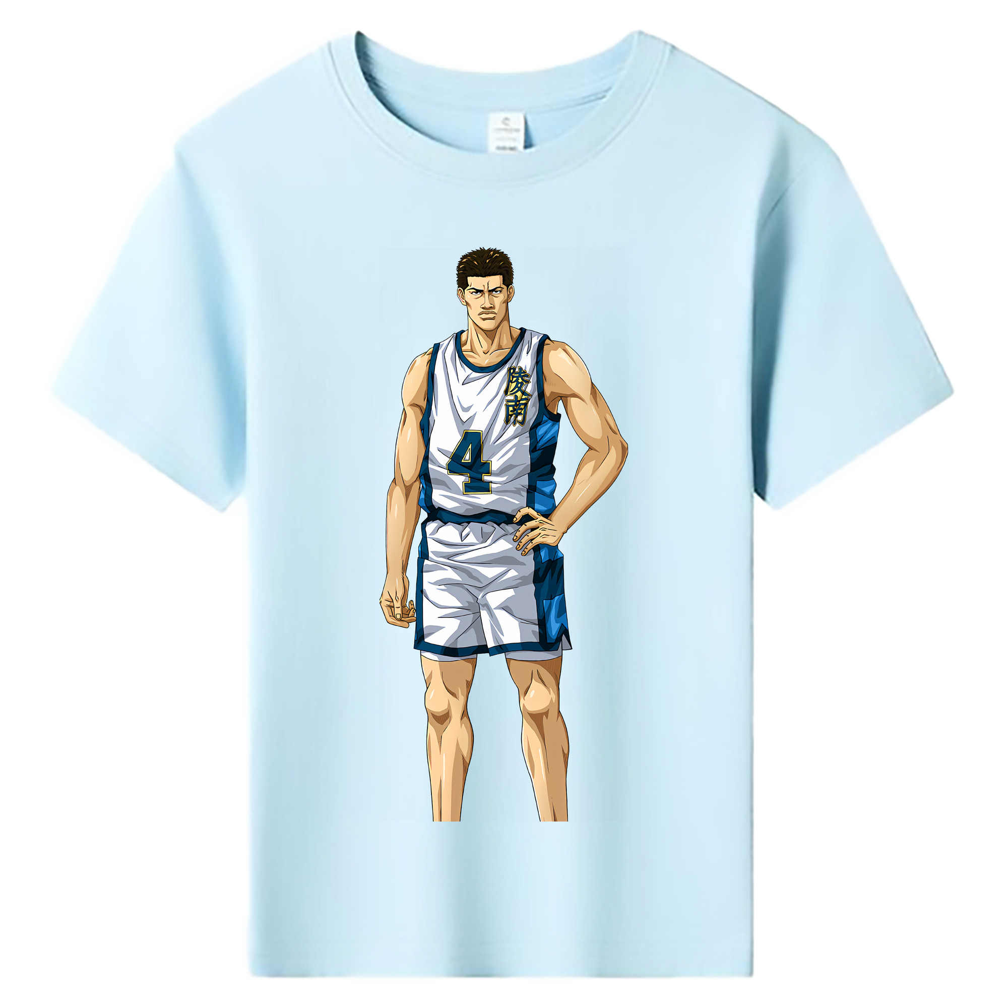 （画像用） SLAM DUNK／スラムダンク 綿100％キッズTシャツ（フロントプリント）